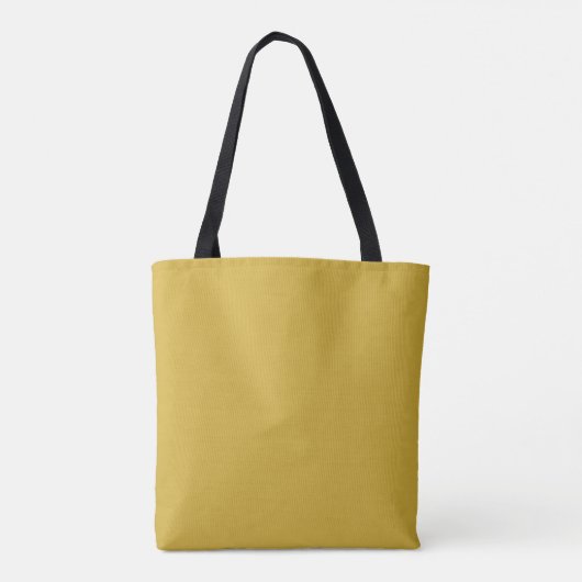 Tote Bag Monogramme or blanc (Dos)
