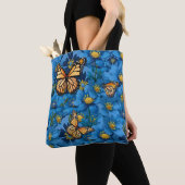 Tote Bag Monogramme personnalisable "Monarques" (De près)