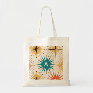 Tote Bag Monogramme personnalisé Starburst moderne du milie