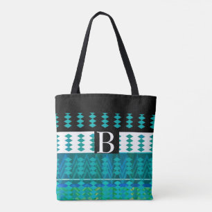 Tote Bag monogramme personnalisé style fourre-tout