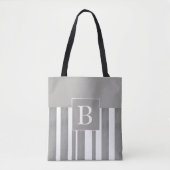 Tote Bag monogramme personnalisé style fourre-tout (Devant)