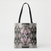 Tote Bag Monogramme personnalisé Vos initiales Nom Lys (Devant)
