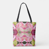 Tote Bag Monogramme Rose moderne (Dos)