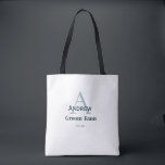 Tote Bag monogramme simple personnalisé garçon d'honneur éq<br><div class="desc">conception</div>