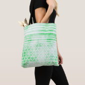 Tote Bag Monogramme Smokey vert trié DP noir (De près)