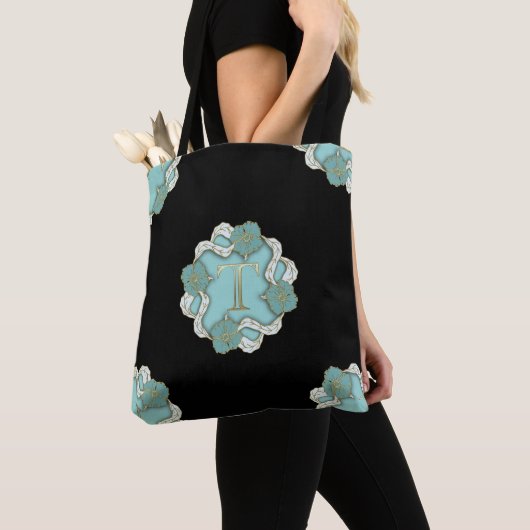 Tote Bag Monogramme T (De près)