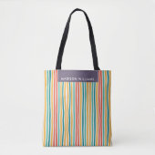 Tote Bag monogrammed, nom, (Devant)