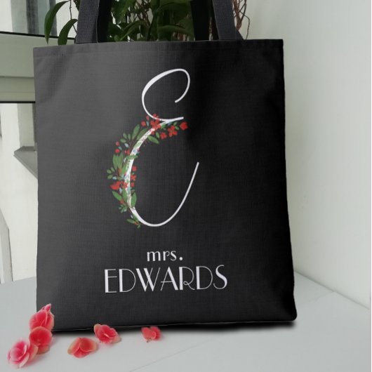 Tote Bag Monographie d'aquarelle rustique E professeur