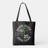 Tote Bag Monster Jam Grave Digger (Dos)