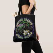 Tote Bag Monster Jam Grave Digger (De près)