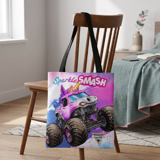 Tote Bag Monster Jam Sparkle Smash