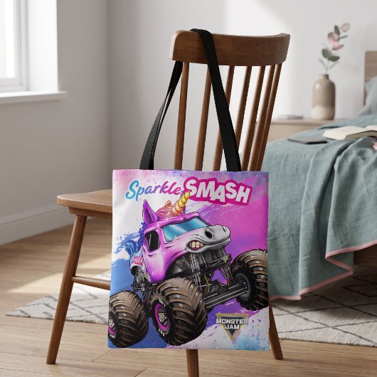 Tote Bag Monster Jam Sparkle Smash
