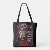 Tote Bag Monster Jam Zombie (Dos)
