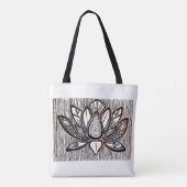 Tote Bag Monster Lotus Fourre-tout (Dos)
