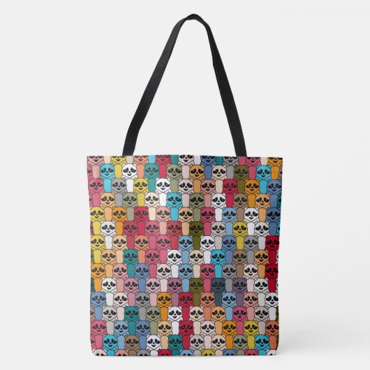 Tote Bag Monster Panda (Devant)