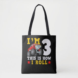 Tote Bag Monster truck