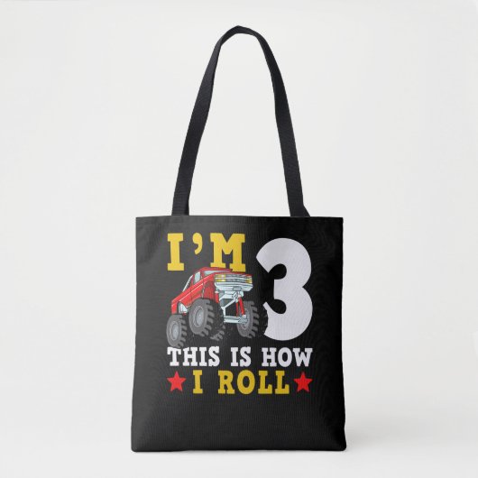 Tote Bag Monster truck (Devant)