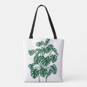 TOTE BAG MONSTERA DANS UN POT (Dos)