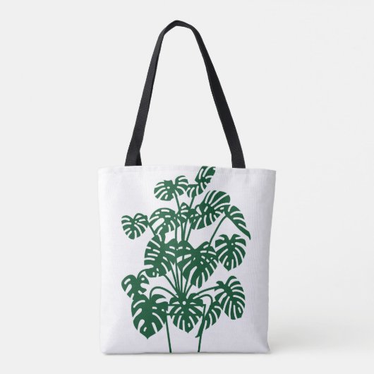 TOTE BAG MONSTERA DANS UN POT (Dos)