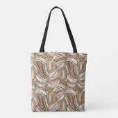 Tote Bag Monstère graphique Feuilles Conception tropicale (Dos)