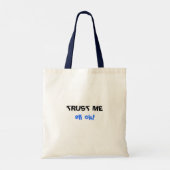 Tote Bag Monstre bleu (Dos)