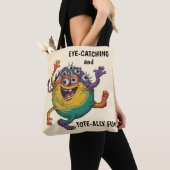 Tote Bag Monstre dansant (De près)