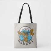 Tote Bag Monstre de cookies vintages | (Devant)