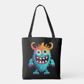 Tote Bag Monstre de dessin (Dos)