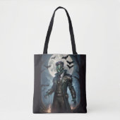 Tote Bag Monstre de Frankenstein Steampunk Halloween (Devant)