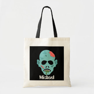 Tote Bag Monstre d'horreur ajouter nom Halloween tricheur s