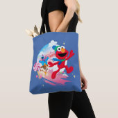Tote Bag Monstre Elmo, Tango & Cookie | Meilleur Noël (De près)