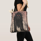 Tote Bag Monstre japonais Yokai Tree (De près)