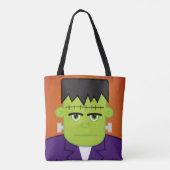 Tote Bag Monstre vert (Dos)