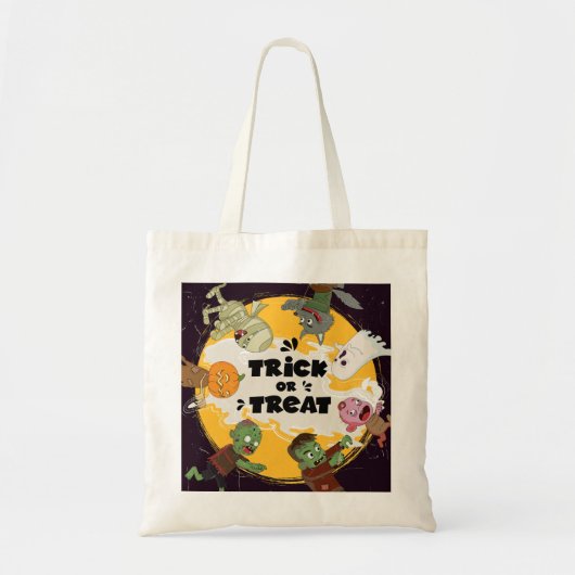 Tote Bag Monstres de la fête ou farce (Devant)