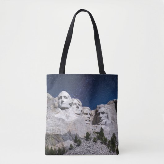 Tote Bag Mont Rushmore Timelape Sky (Devant)