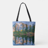 Tote Bag Mont Shuksan reflété dans le lac Reflection (Dos)