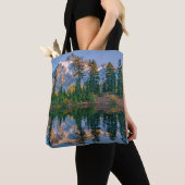 Tote Bag Mont Shuksan reflété dans le lac Reflection (De près)