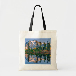 Tote Bag Mont Shuksan reflété dans le lac Reflection