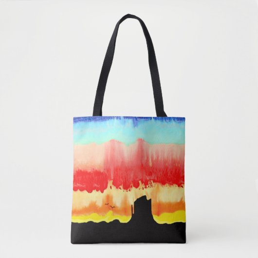 Tote Bag Mont Sunset (Devant)
