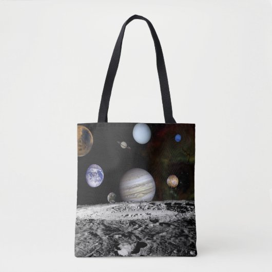 Tote Bag Montage planétaire (Devant)