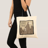 Tote Bag Montagne Climat (Devant (produit))
