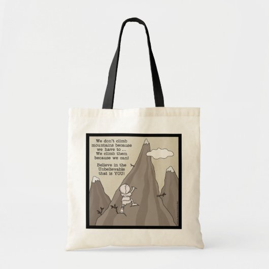 Tote Bag Montagne Climat (Devant)