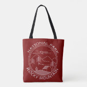 Tote Bag Montagne des Rocheuses (Dos)