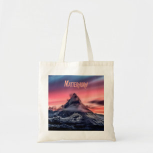 Tote Bag Montagne Matterhorn Europe Alpes Suisse Italie
