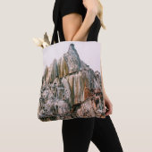 TOTE BAG MONTAGNE ROCHEUSE EN JOURNÉE (De près)