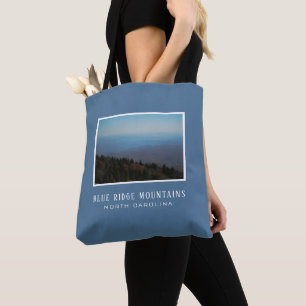 Tote Bag Montagnes Blue Ridge Nature Voyage Paysage rustiqu