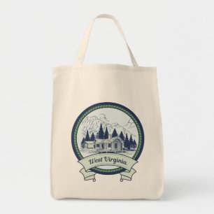 Tote Bag Montagnes de Virginie-Occidentale