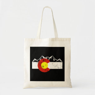 Tote Bag Montagnes du Colorado Vintage