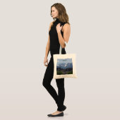 Tote Bag Montagnes enneigées de Lone Pine (Devant (modèle))