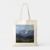 Tote Bag Montagnes enneigées de Lone Pine (Dos)